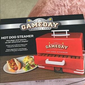 Red Hot Dog Steamer